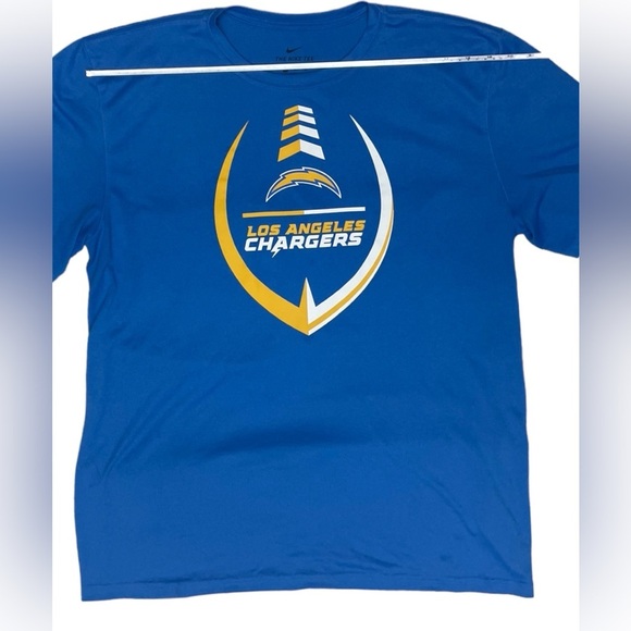 Nike Men’s NFL Dri Fit Los Angeles Charger tee size X - Picture 2 of 8